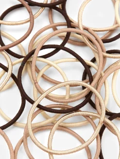 60-Pack Skinny Ponytail Holders|Primark Clearance