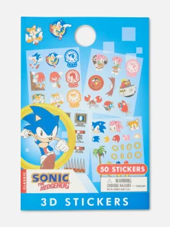 50-Pack Sonic The Hedgehog Stickers|Primark