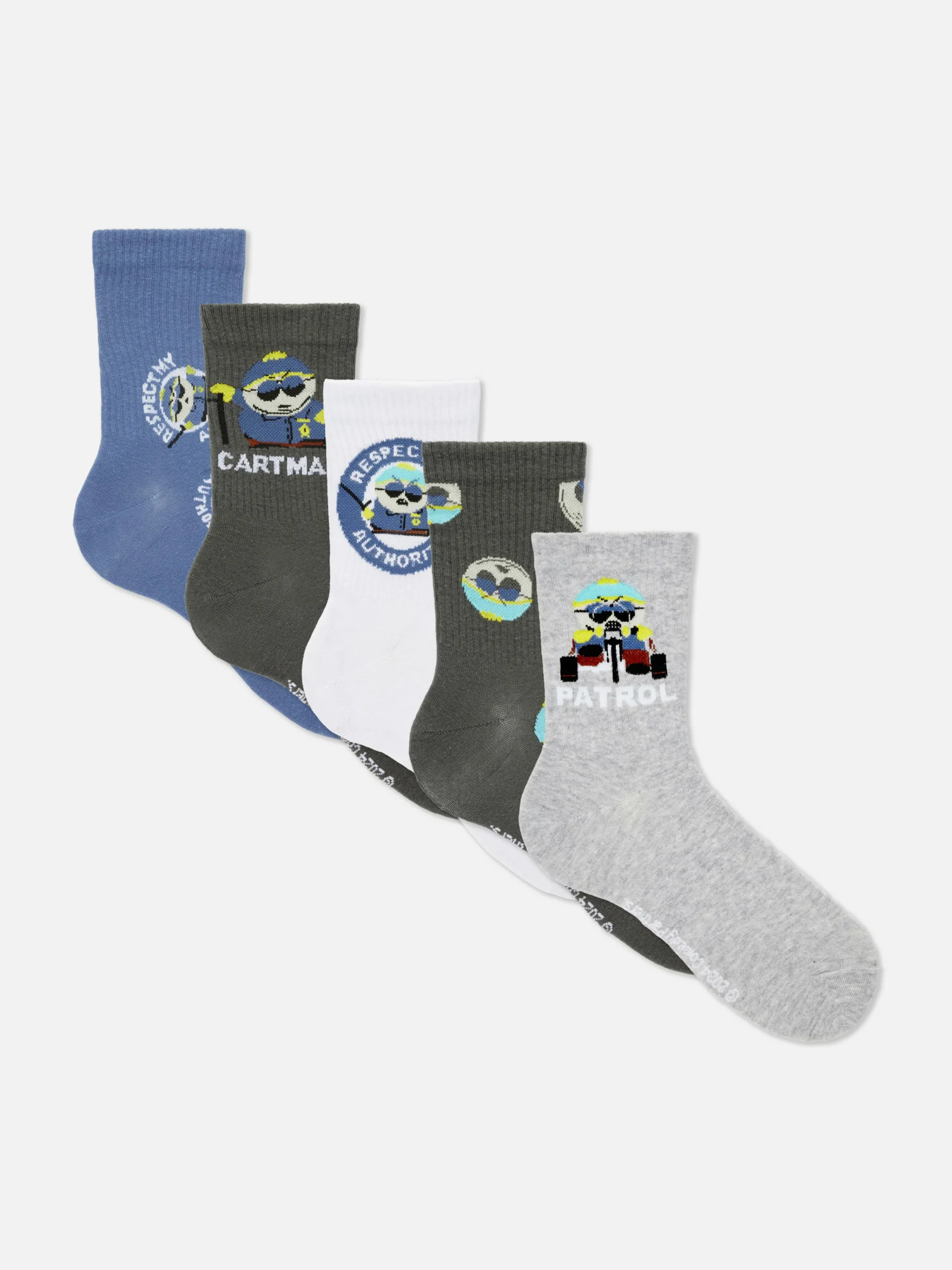 5-Pack South Park Cartman Socks|Primark Discount