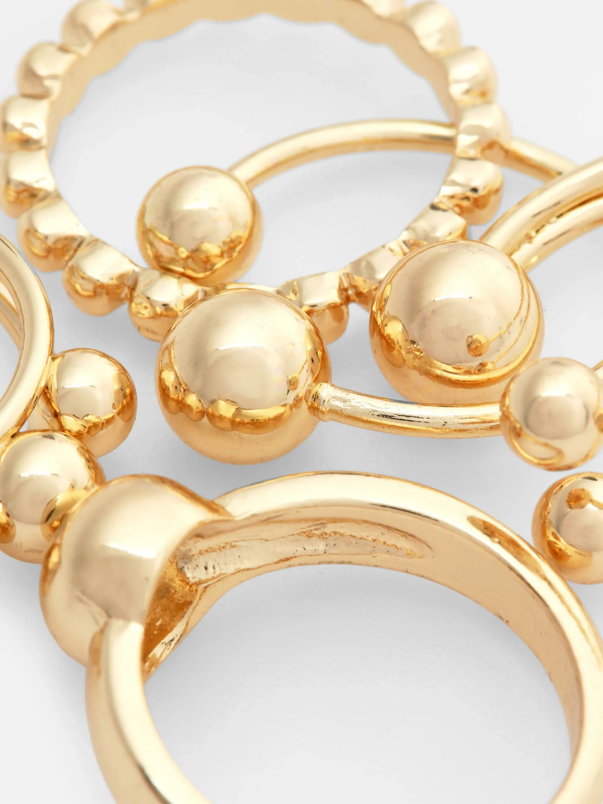5-Pack Stackable Orb Rings|Primark Discount