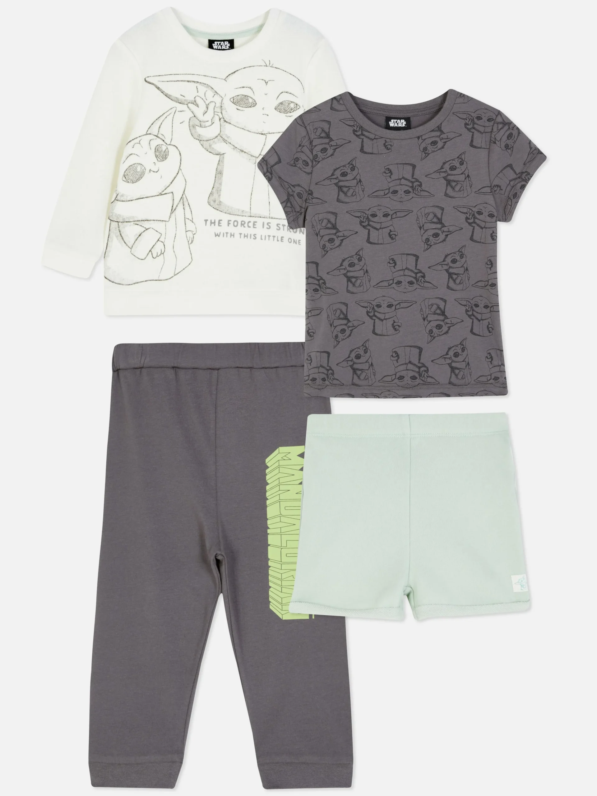 2-Pack Star Wars Mandalorian Pajamas|Primark Outlet