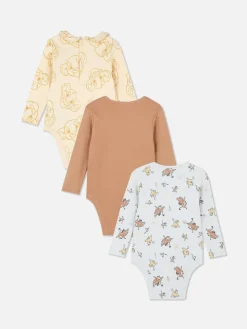 3-Pack The Lion King 30th Anniversary Bodysuits|Primark Clearance