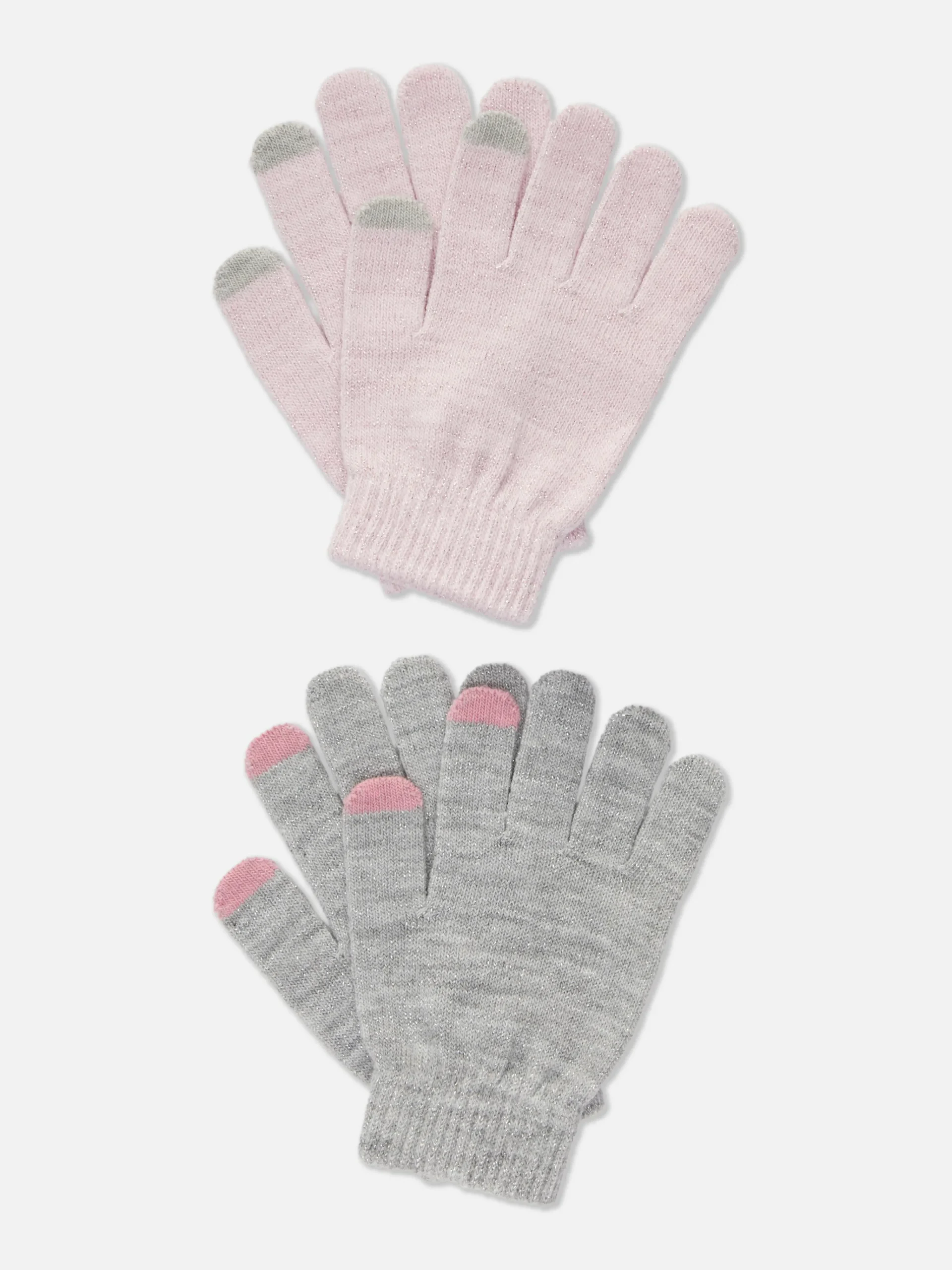 2-Pack Touchscreen Gloves|Primark Sale