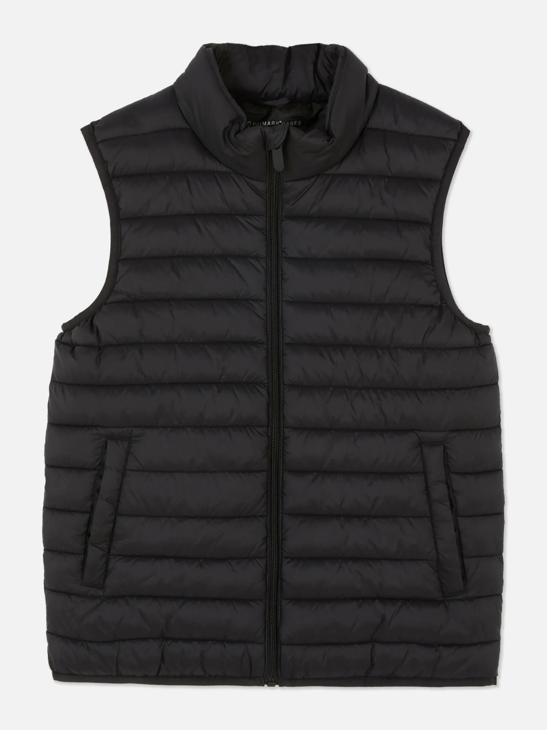 Padded Zip Vest|Primark Clearance