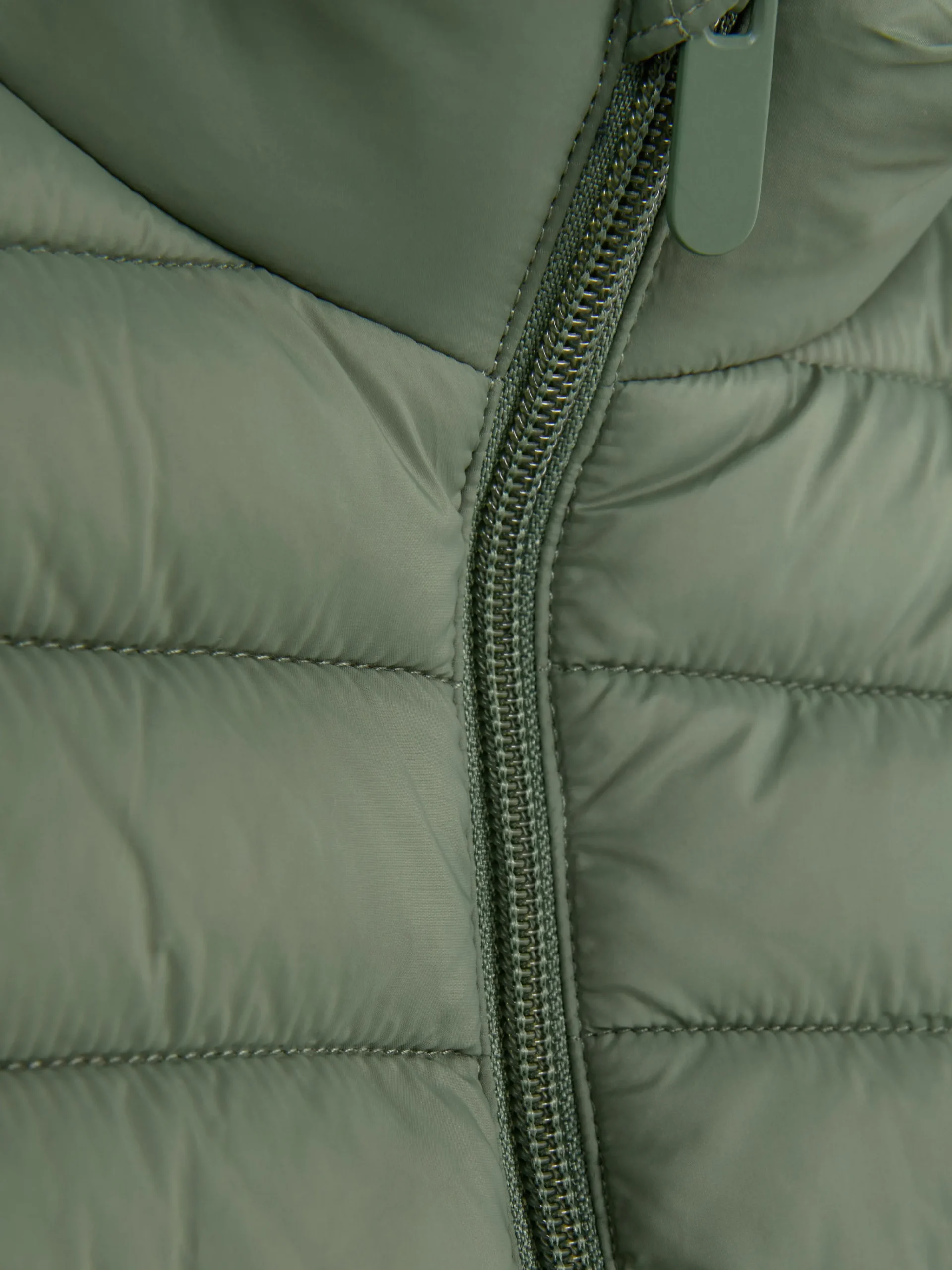 Padded Zip Vest|Primark