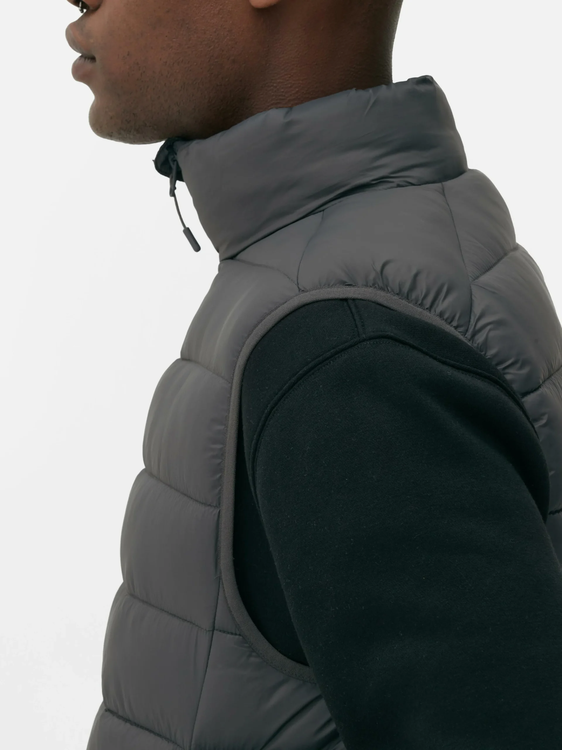 Padded Zip Vest|Primark