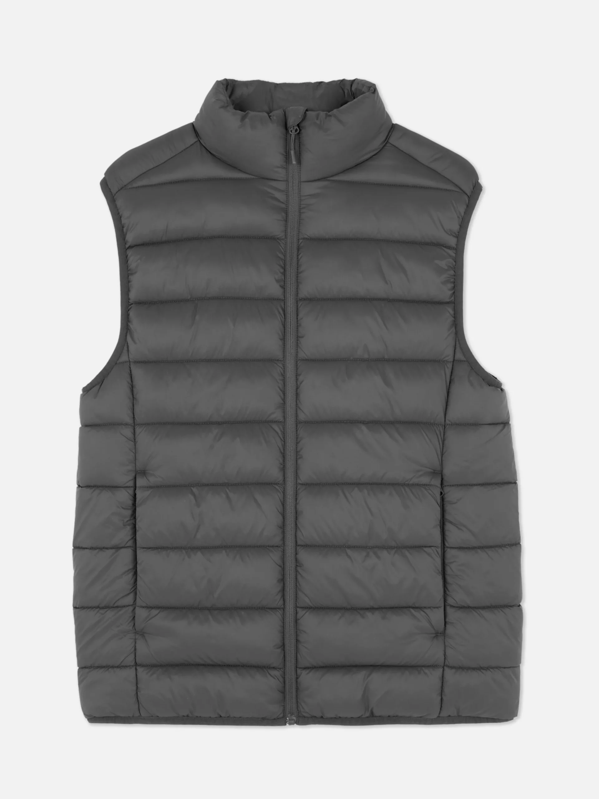 Padded Zip Vest|Primark
