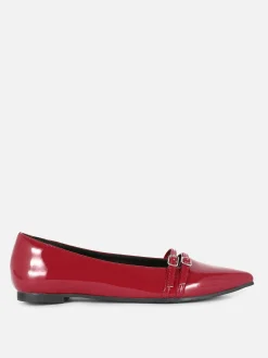 Patent Pointed Toe Ballet Flats|Primark Online