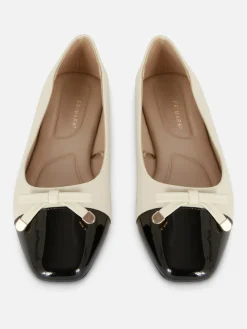 Patent Toe Ballet Flats|Primark Discount