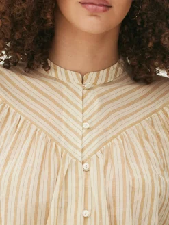 Patterned Peasant Blouse|Primark Outlet