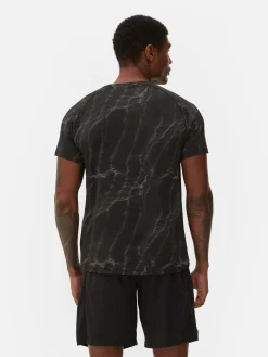 Patterned Performance T-Shirt|Primark Online