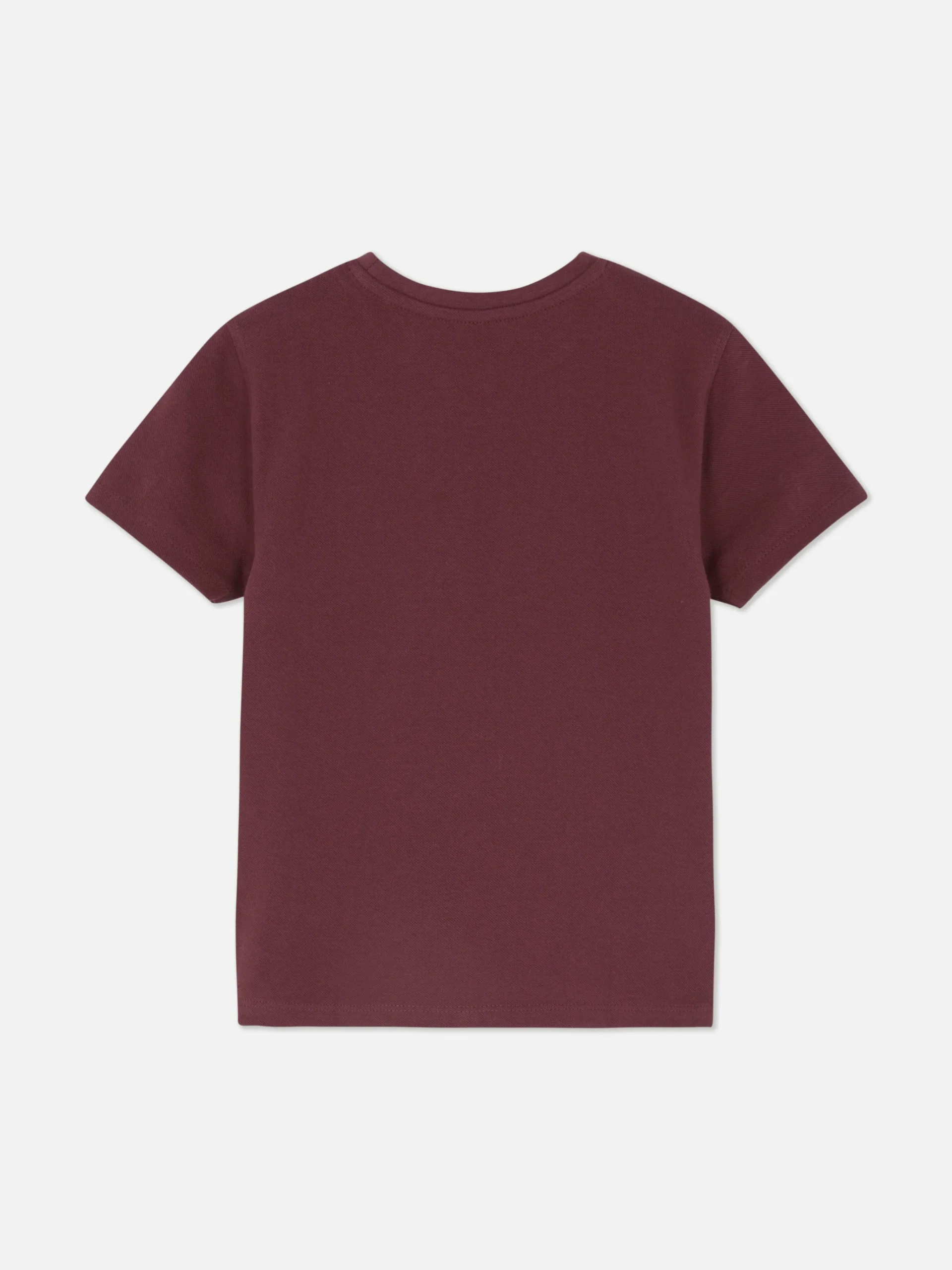 Piqué Short Sleeve T-Shirt|Primark Clearance
