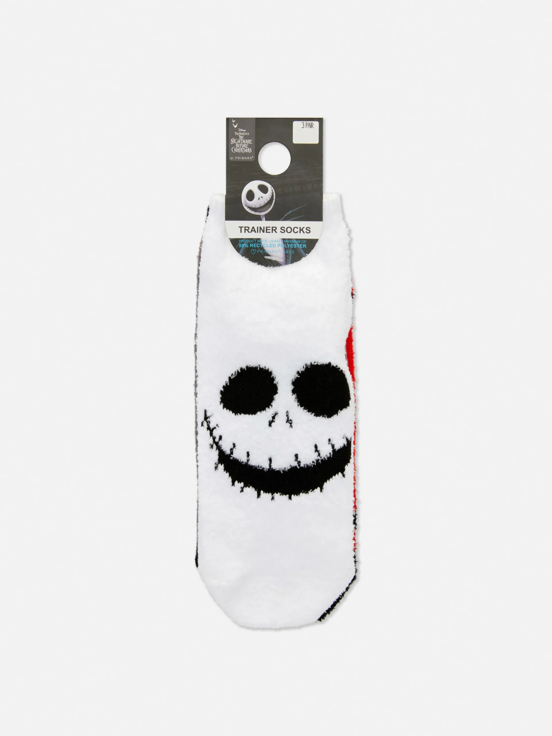 3pk Tim Burton’s The Nightmare Before Christmas Socks|Primark Outlet