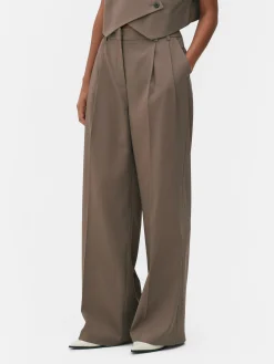 Pleated Tailored Pants|Primark New