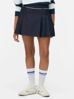 Pleated Tennis Mini Skirt|Primark