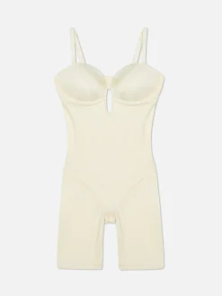 Plunging Cup Longline Shapewear Bodysuit|Primark Online