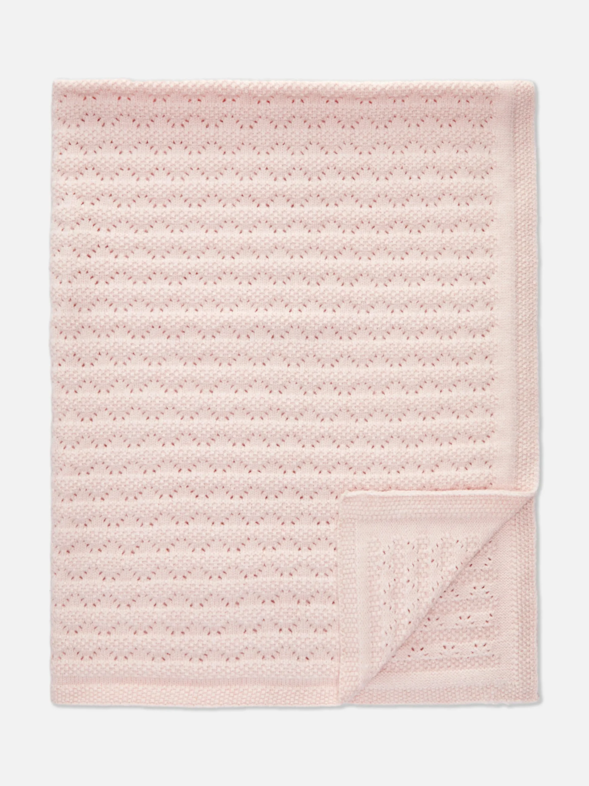 Pointelle Baby Blanket|Primark Clearance