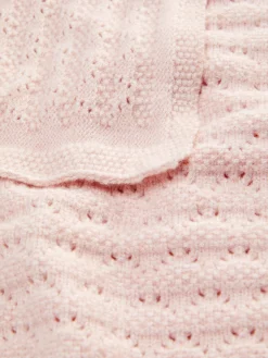 Pointelle Baby Blanket|Primark Clearance