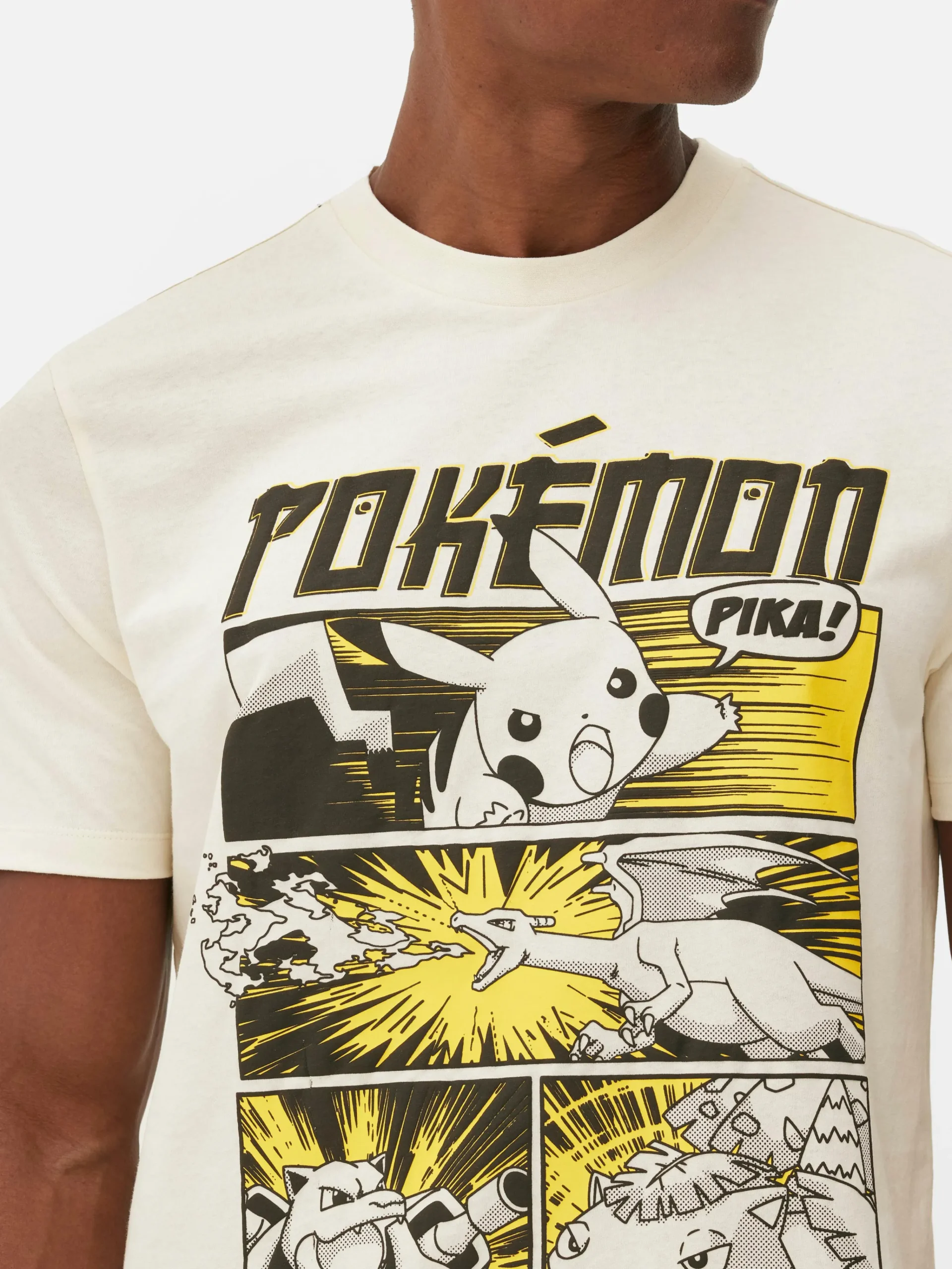 Pokémon Comic Strip T-Shirt|Primark Discount