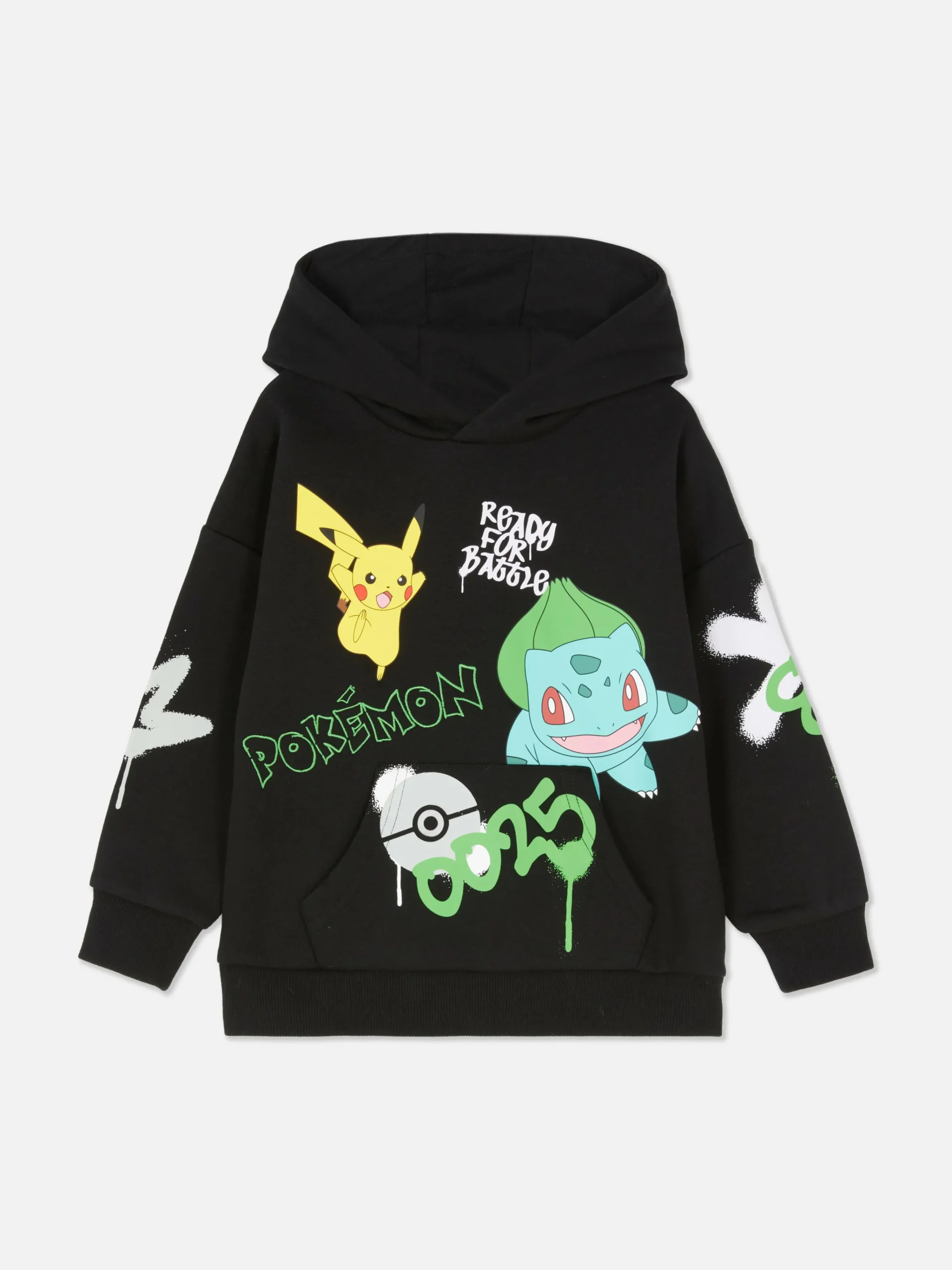 Pokémon Graphic Hoodie|Primark New