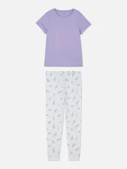 Printed Jersey Short Sleeve Pajamas|Primark Best