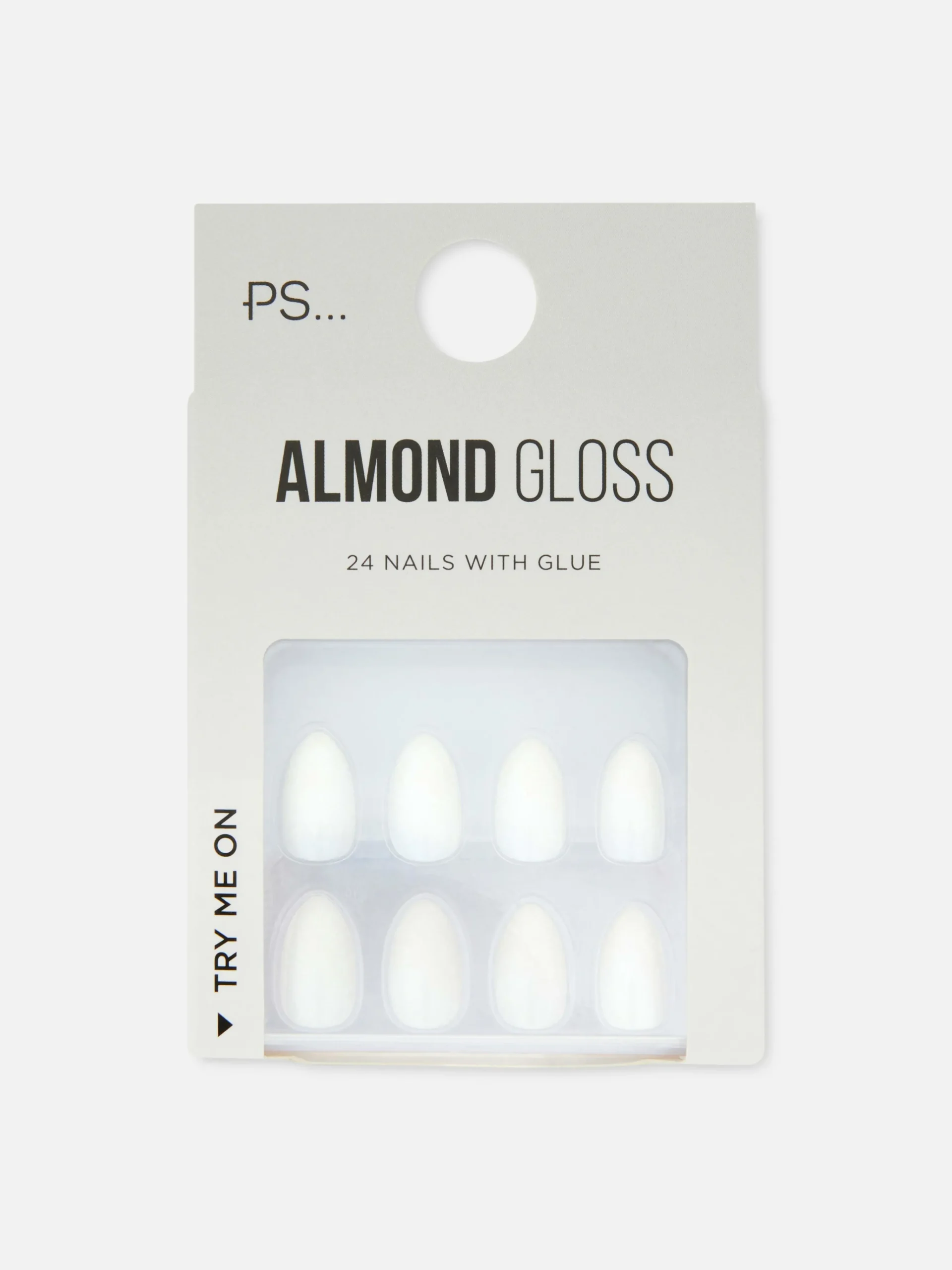 PS Almond Gloss Faux Nails|Primark Best