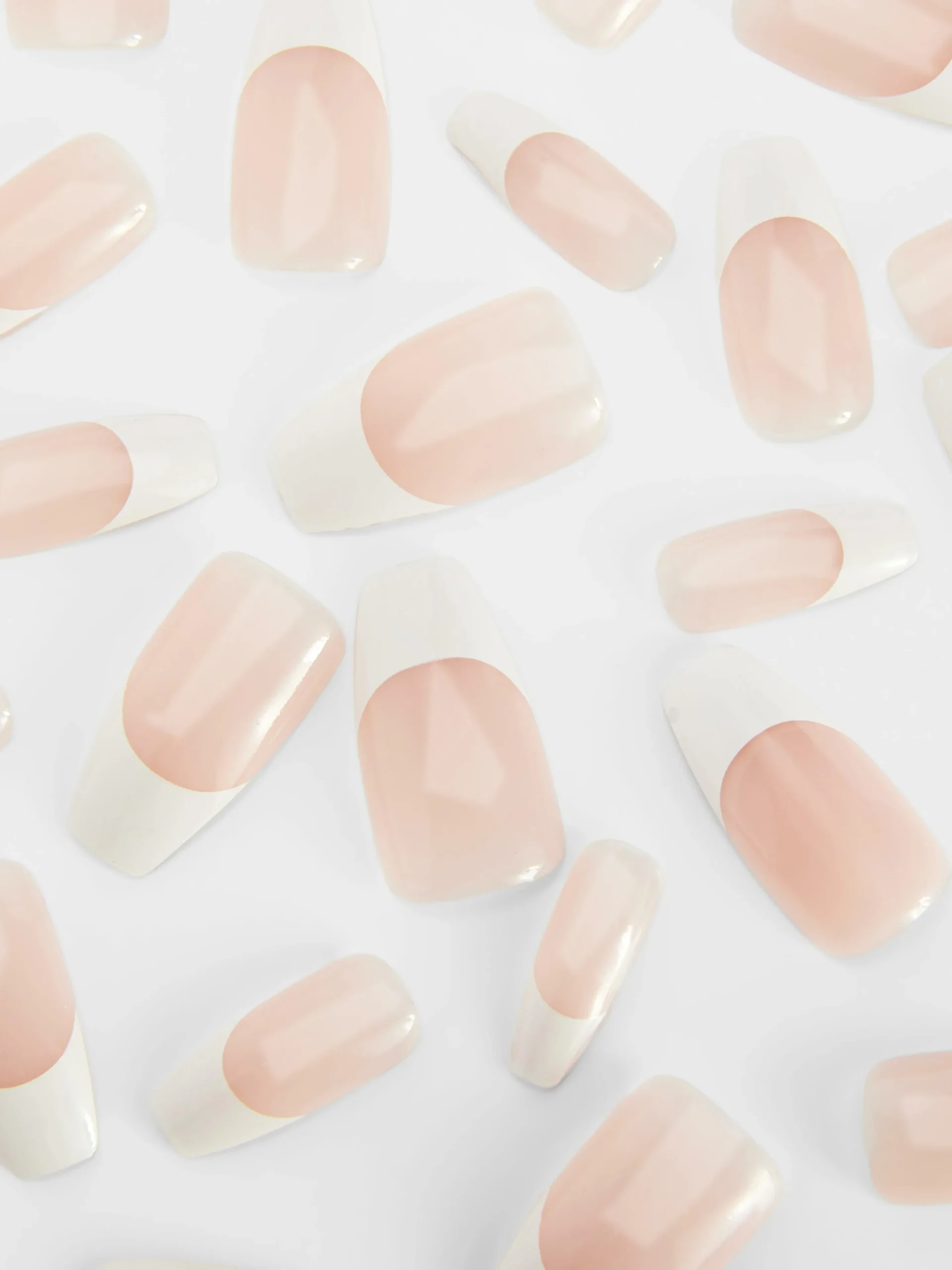 PS Glossy French Jewel Faux Nails|Primark Hot