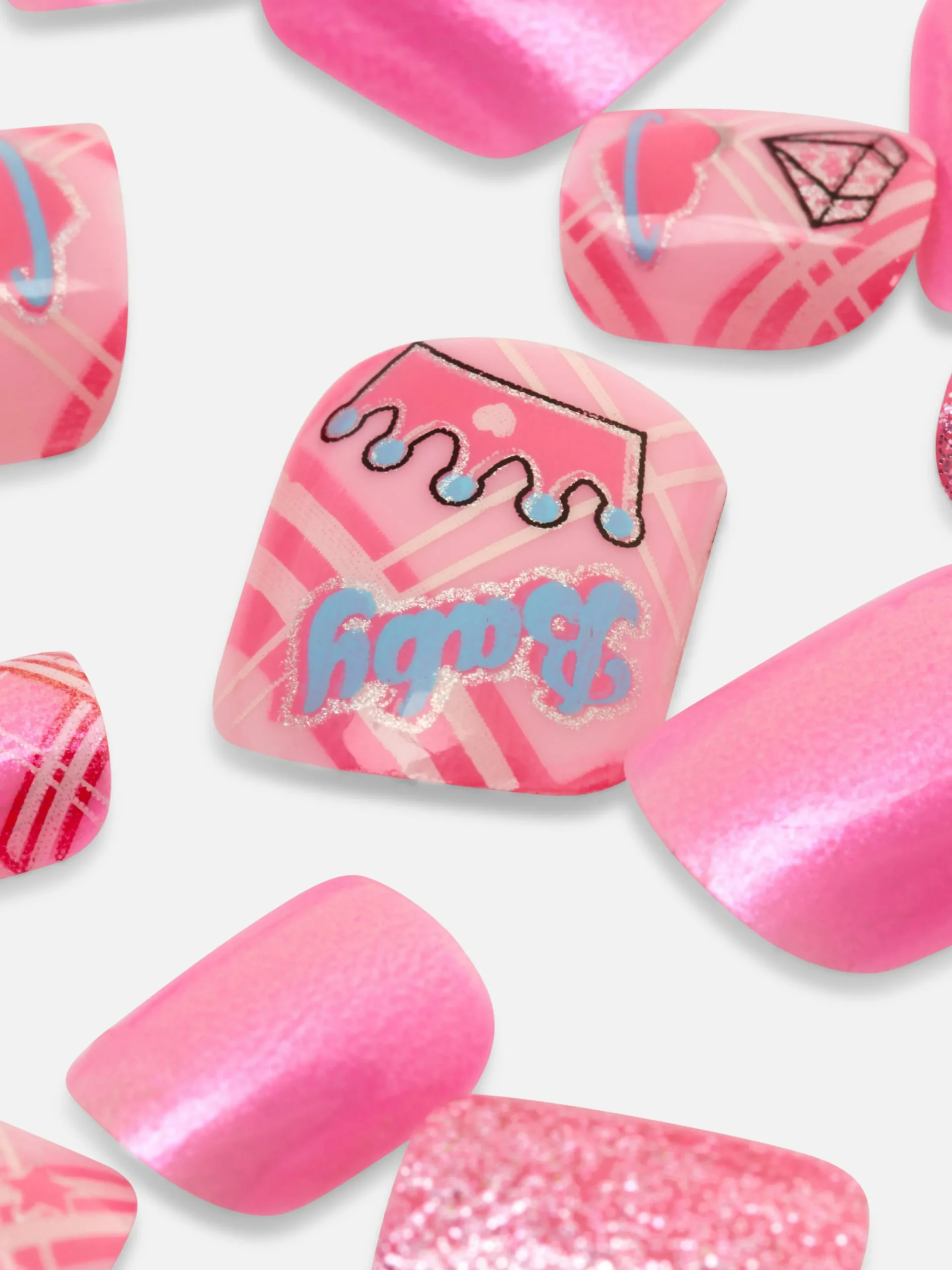 PS Mini Patterned Press On Nails|Primark Best