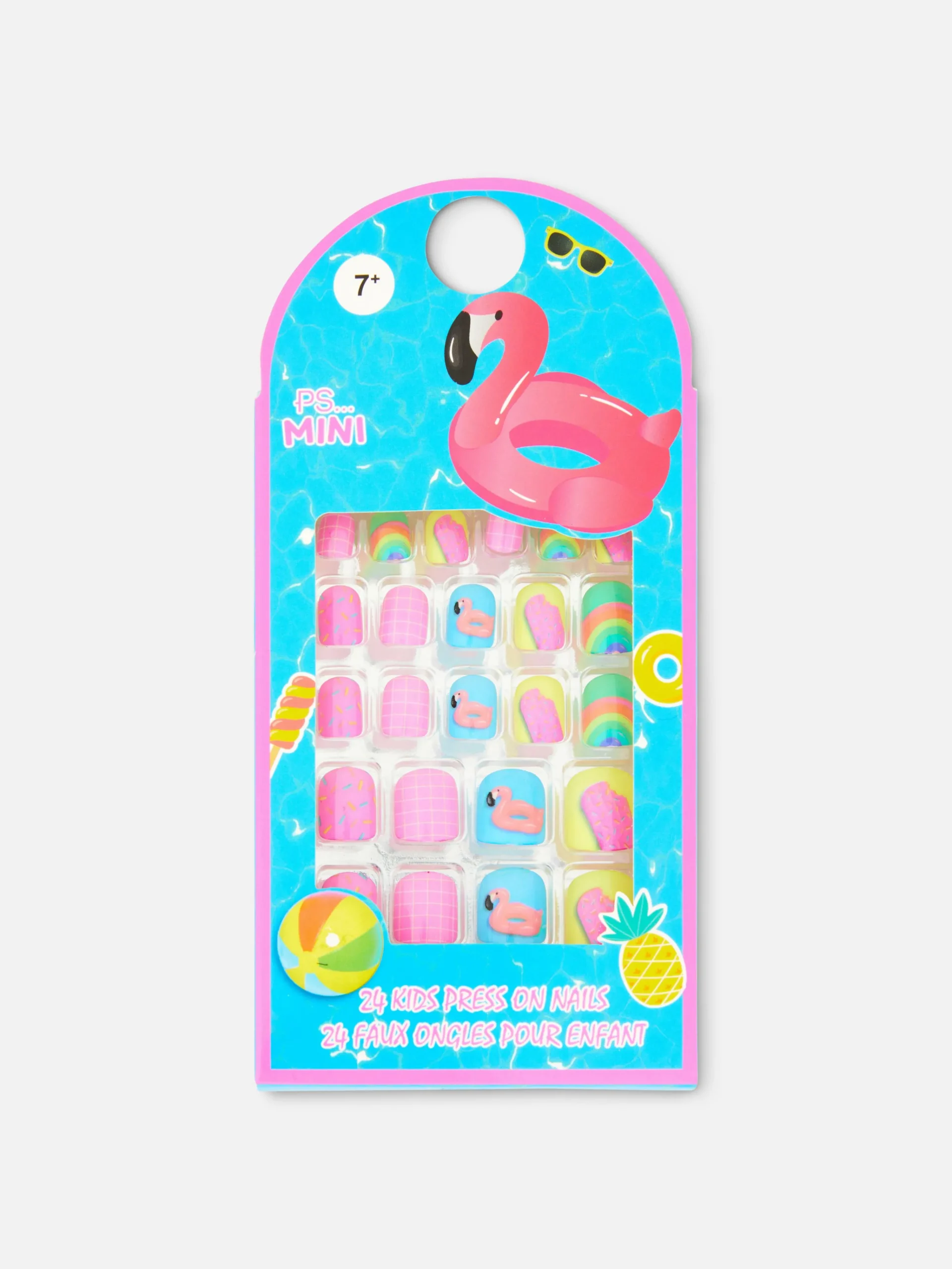 PS Mini Pool Party Press On Nails|Primark Sale