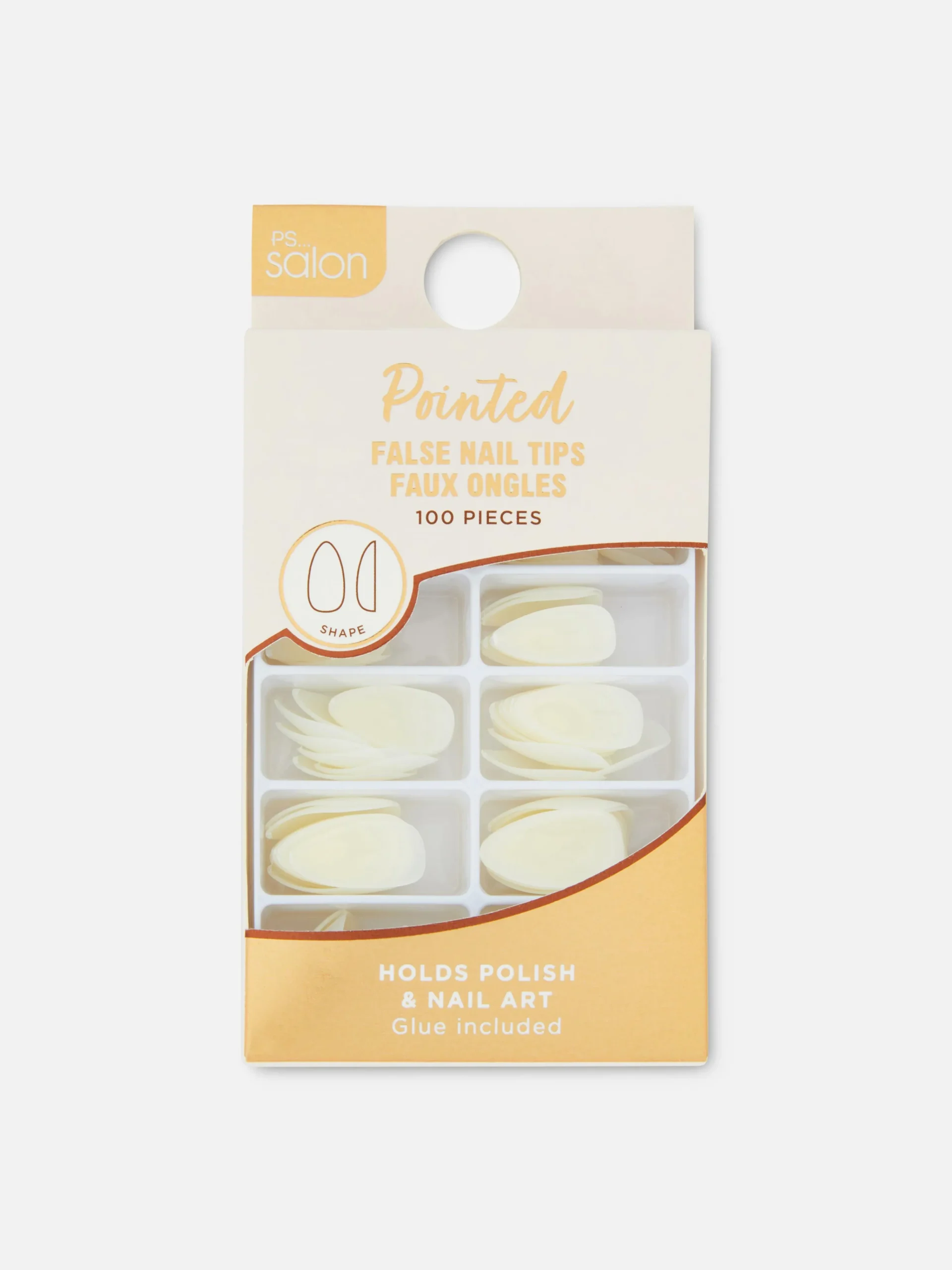 PS Salon Pointed Faux Nail Tips|Primark New
