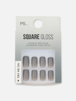 PS Square Gloss Faux Nails|Primark Clearance