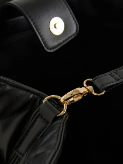 Quilted Faux Leather Shopper|Primark New