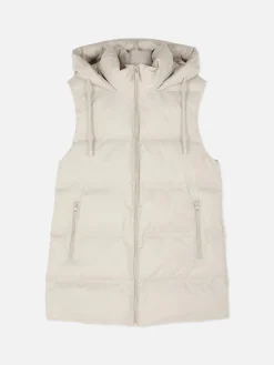 Quilted Hooded Vest|Primark Best