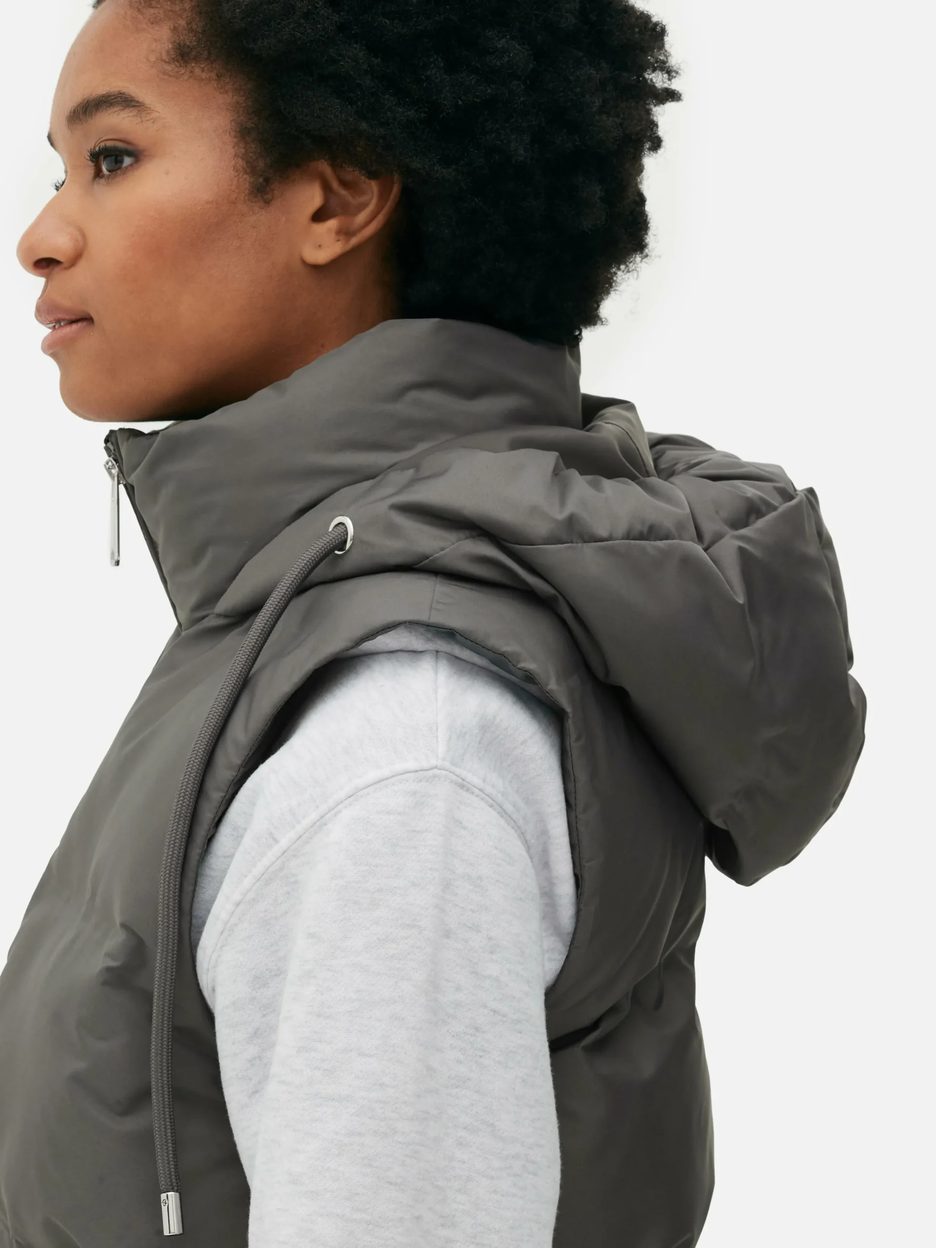 Quilted Hooded Vest|Primark Sale