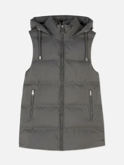 Quilted Hooded Vest|Primark Sale