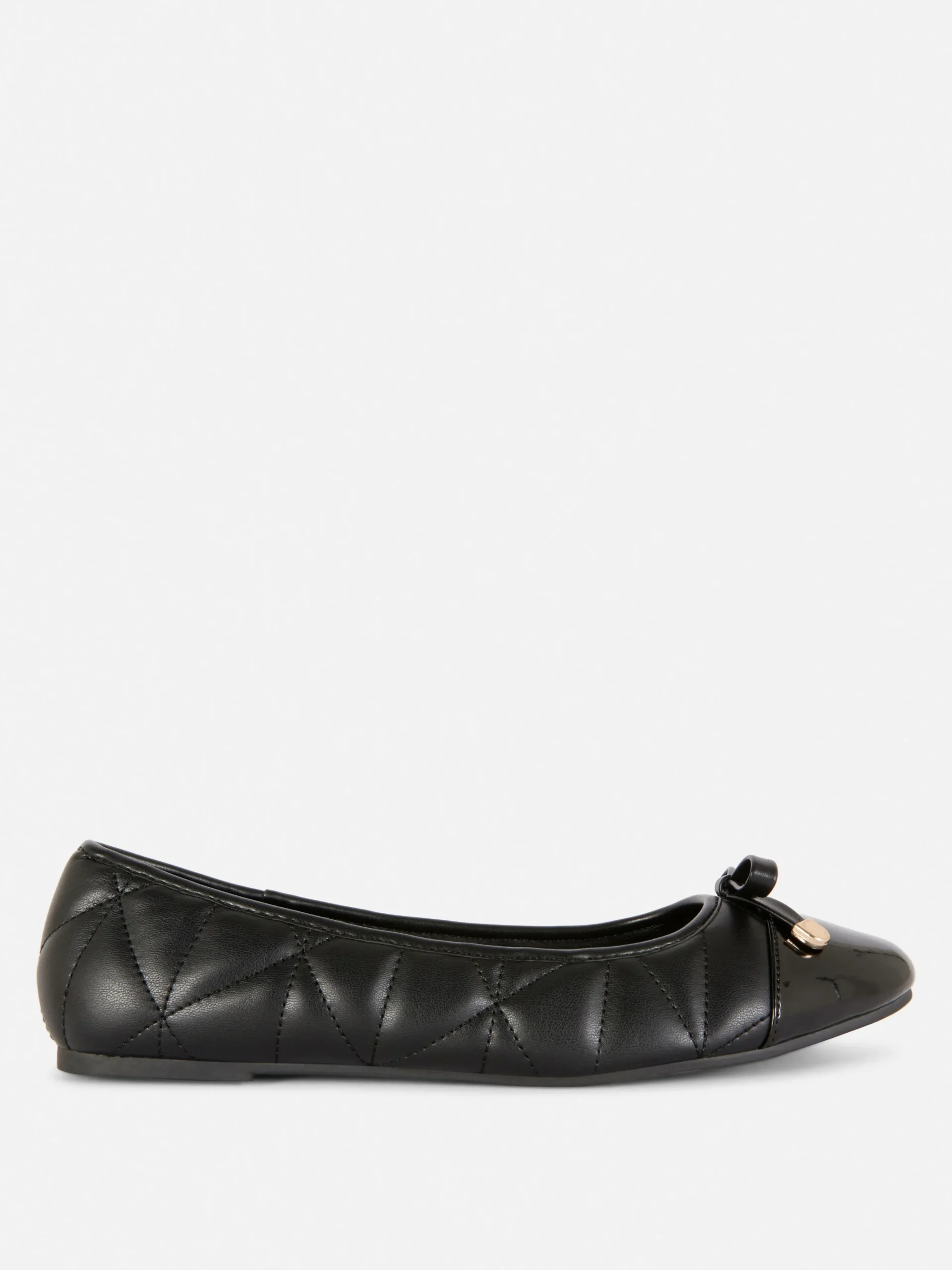 Quilted Toe Cap Ballerinas|Primark Sale