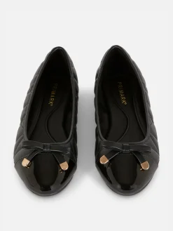 Quilted Toe Cap Ballerinas|Primark Sale