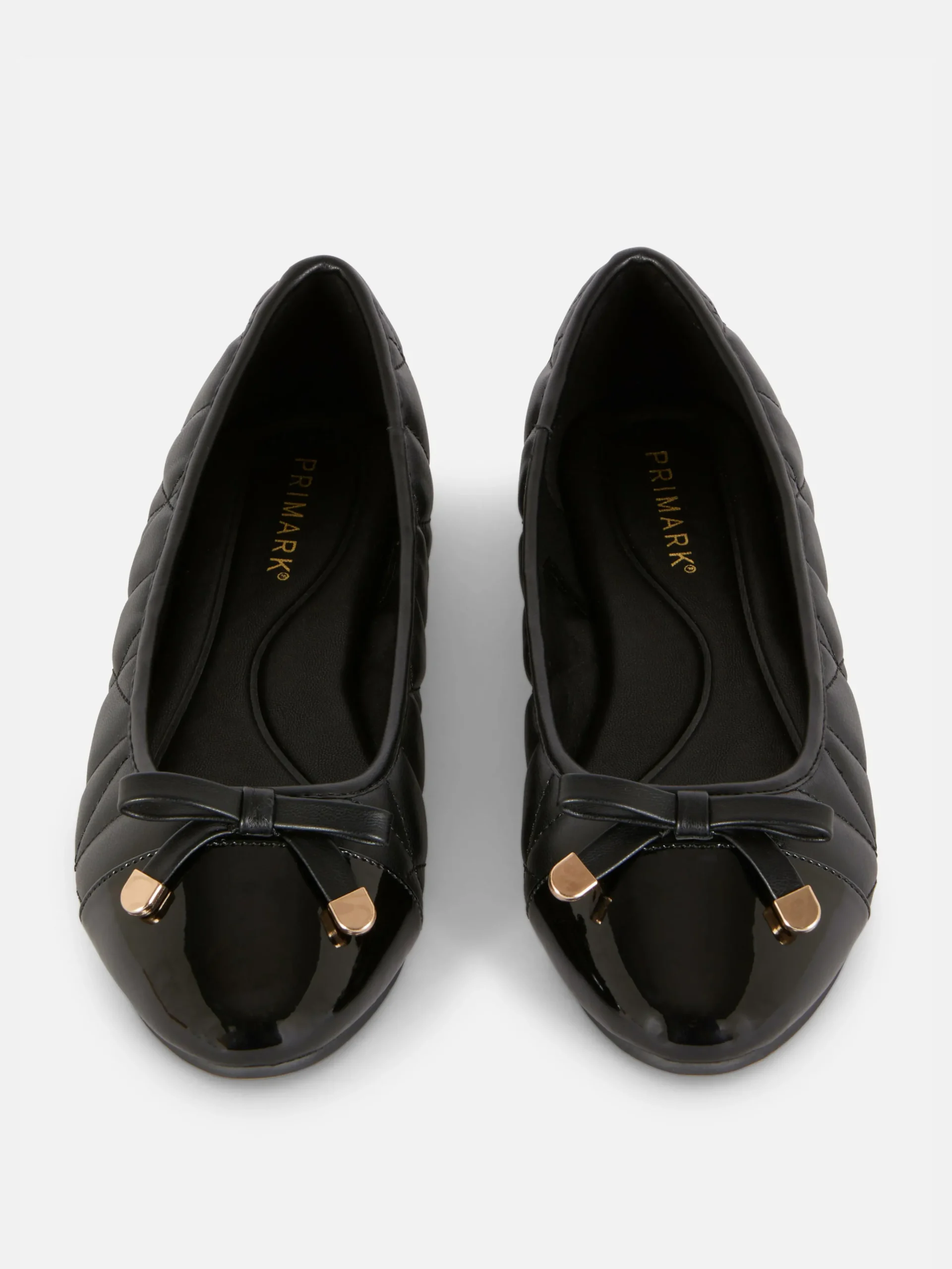 Quilted Toe Cap Ballerinas|Primark Sale
