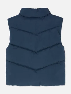 Quilted Zip Vest|Primark Discount