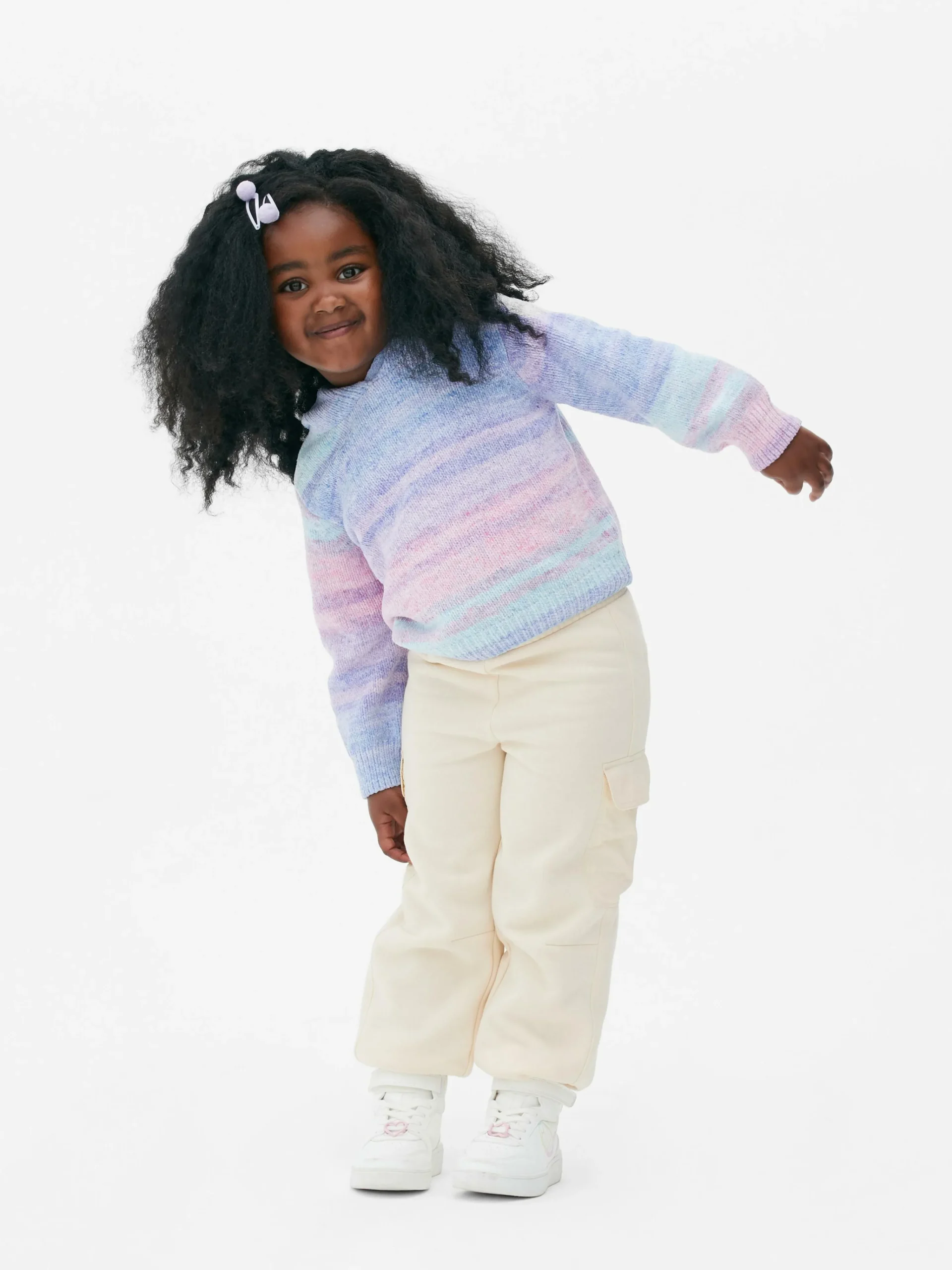 Rainbow Knit Hoodie|Primark Hot