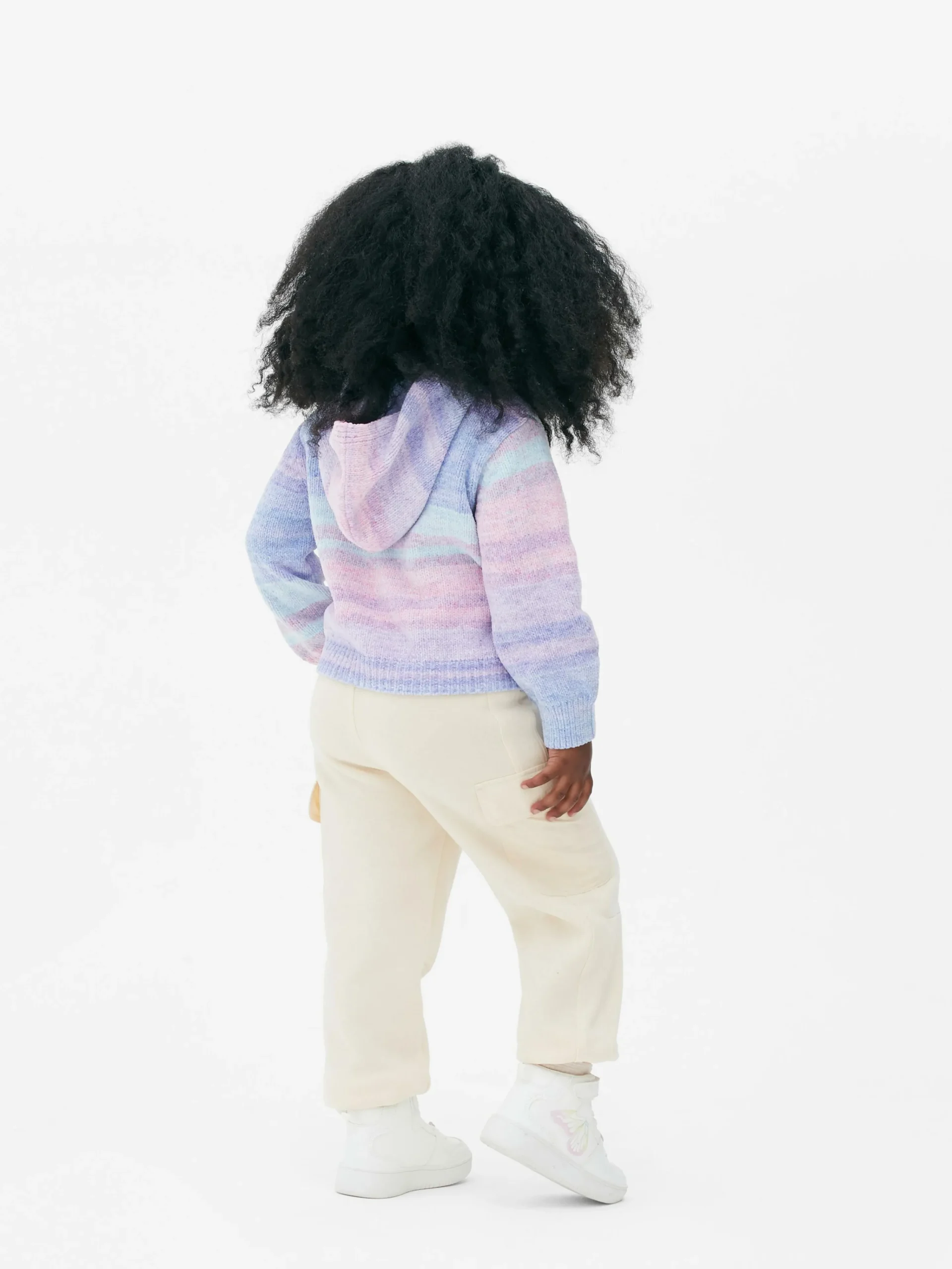 Rainbow Knit Hoodie|Primark Hot
