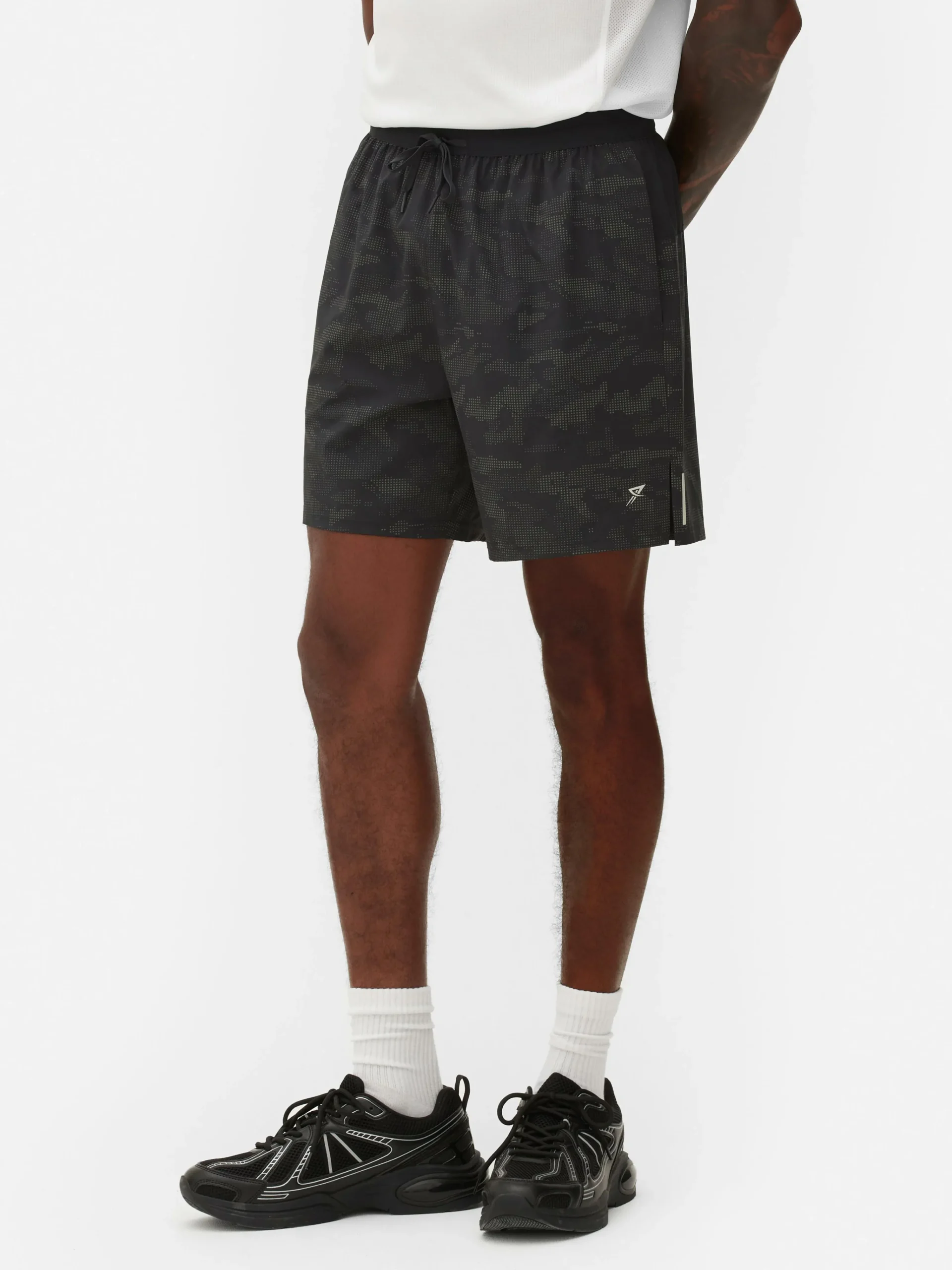 Reflective Print Gym Shorts|Primark Sale