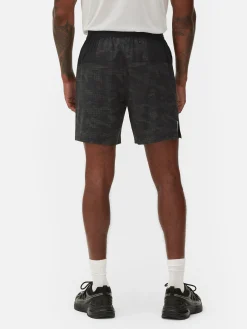 Reflective Print Gym Shorts|Primark Sale