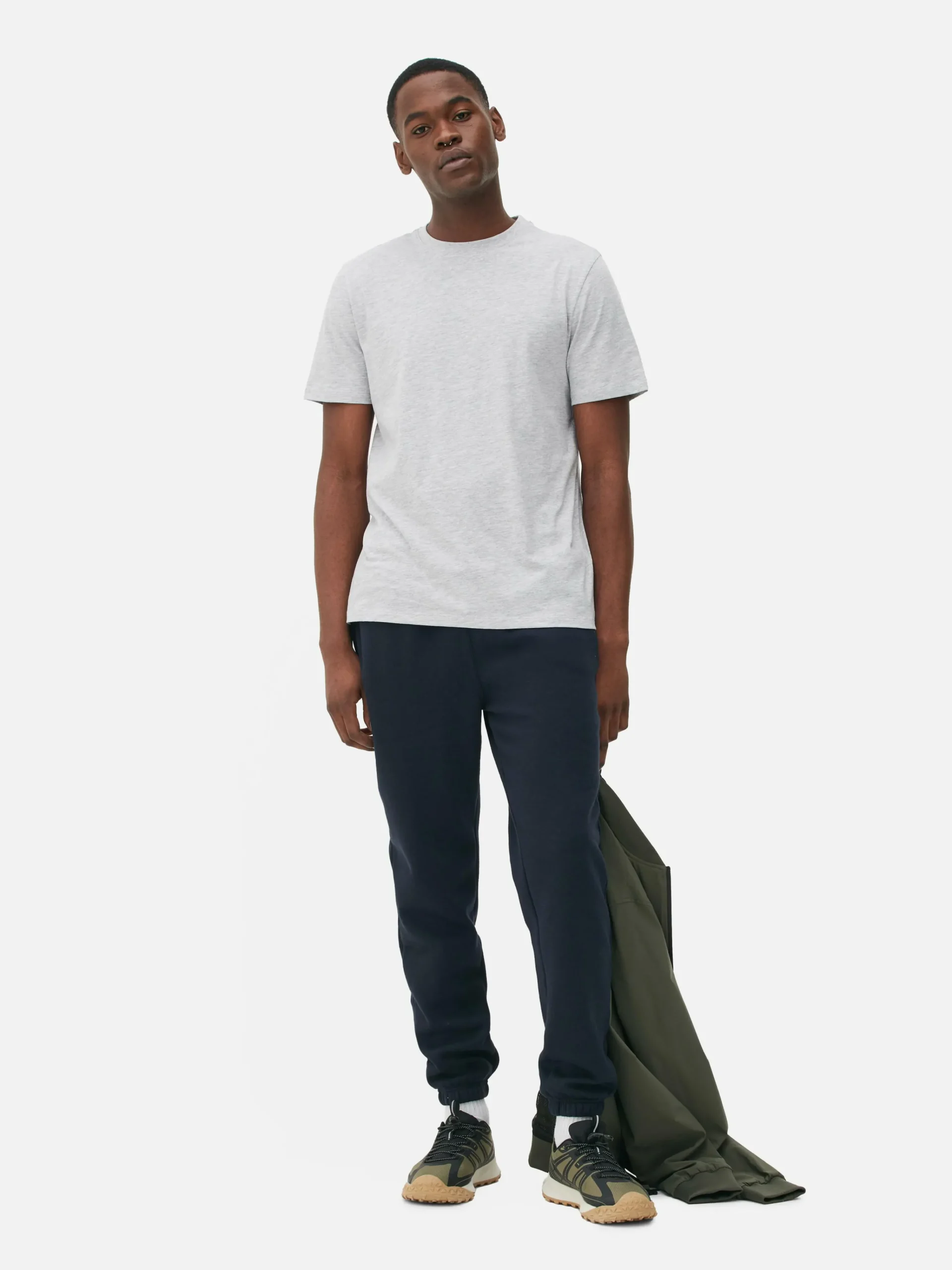 Regular Fit Heather T-Shirt|Primark Clearance
