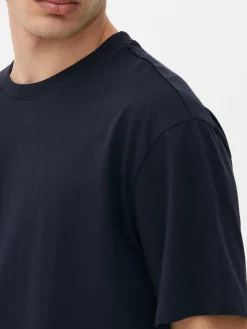Relaxed Cotton T-Shirt|Primark Clearance