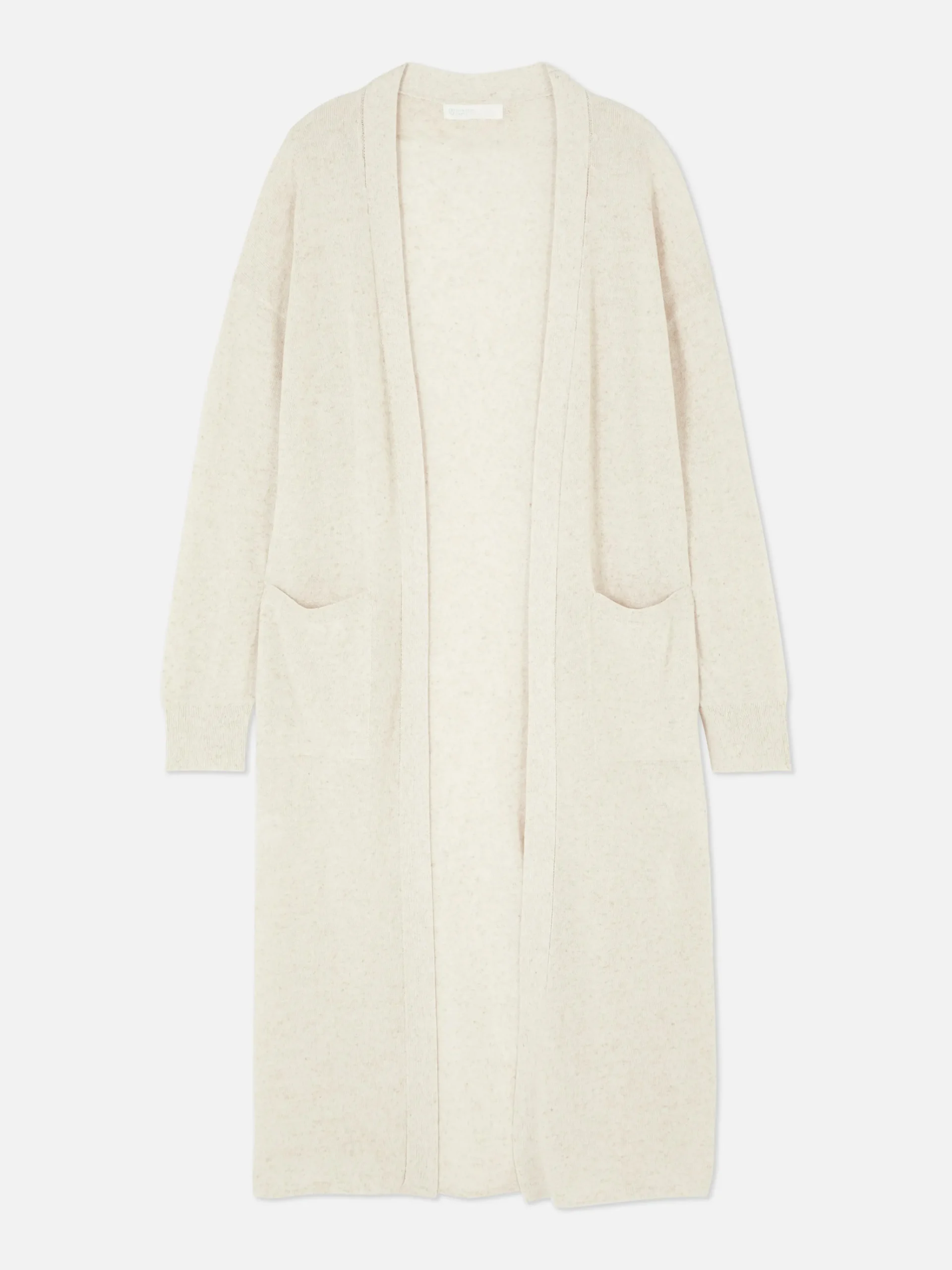 Relaxed Edge-to-Edge Maxi Cardigan|Primark Outlet
