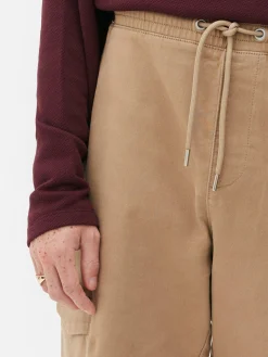 Relaxed Fit Stretch Cargo Joggers|Primark New