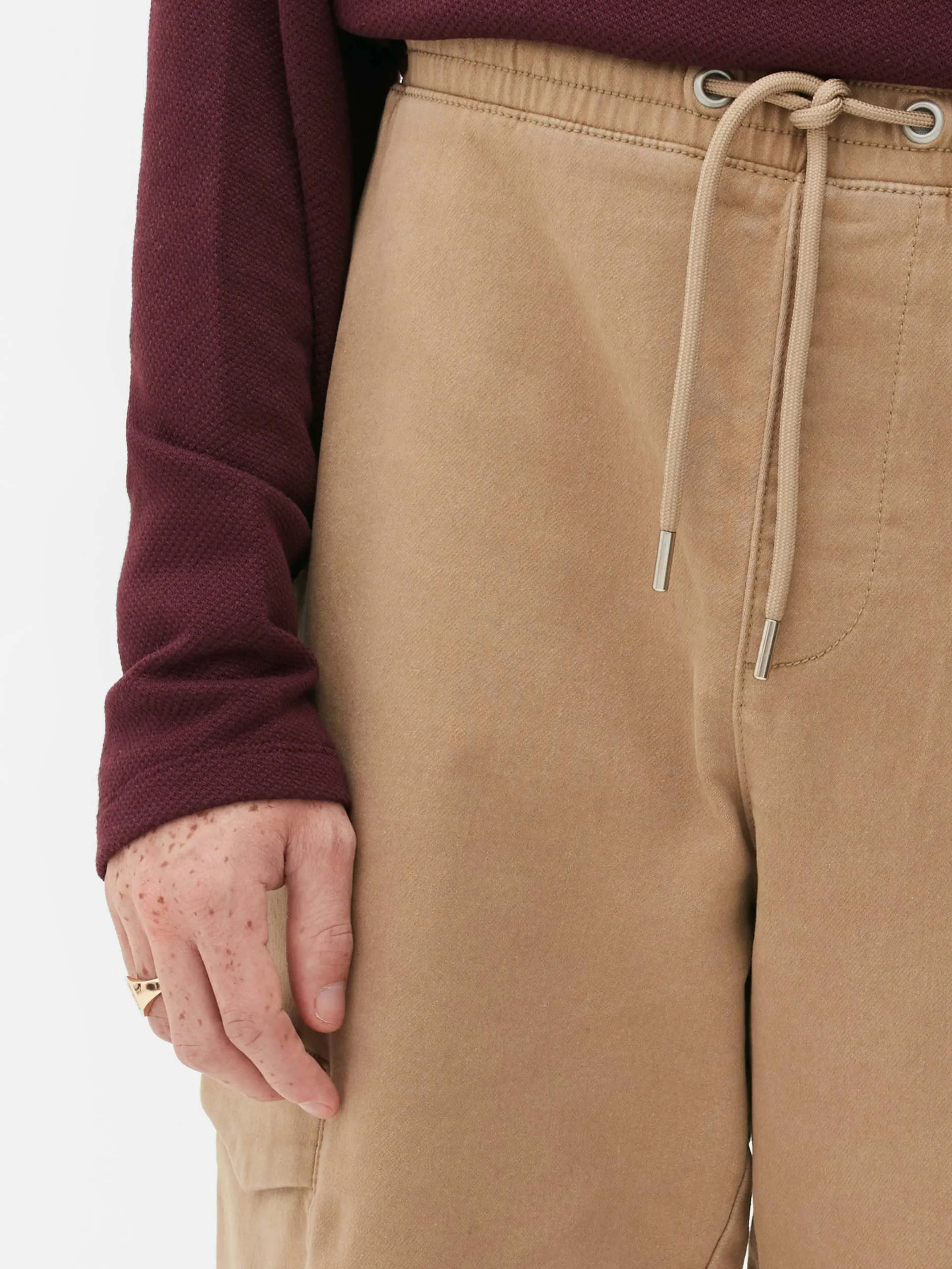 Relaxed Fit Stretch Cargo Joggers|Primark New