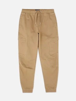 Relaxed Fit Stretch Cargo Joggers|Primark New