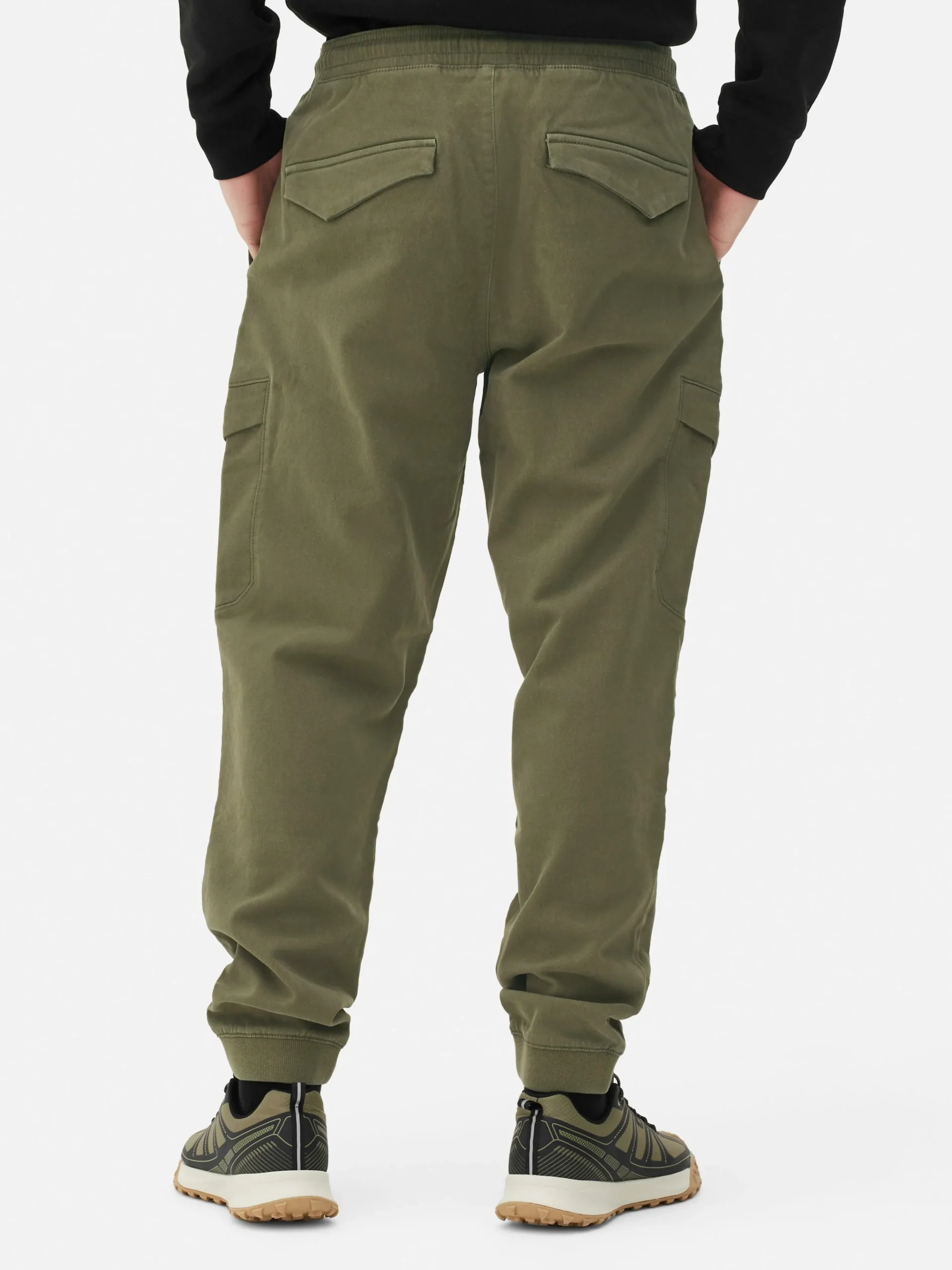 Relaxed Fit Stretch Cargo Joggers|Primark Hot